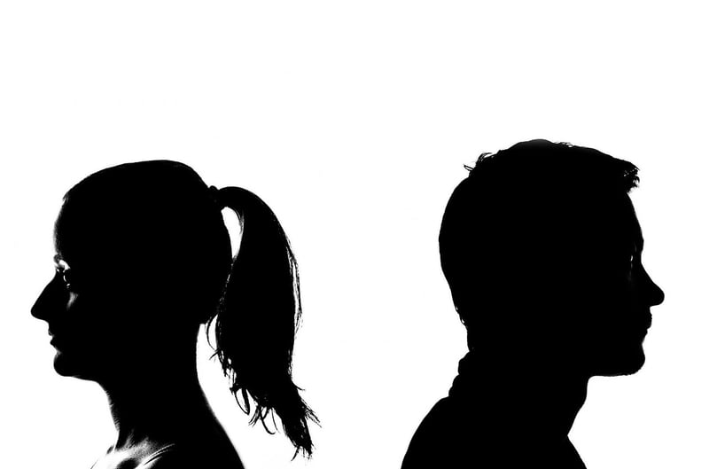Divorce and separation concept